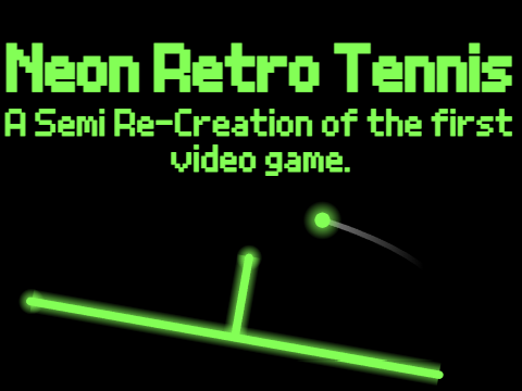 Play Neon Retro Tennis
